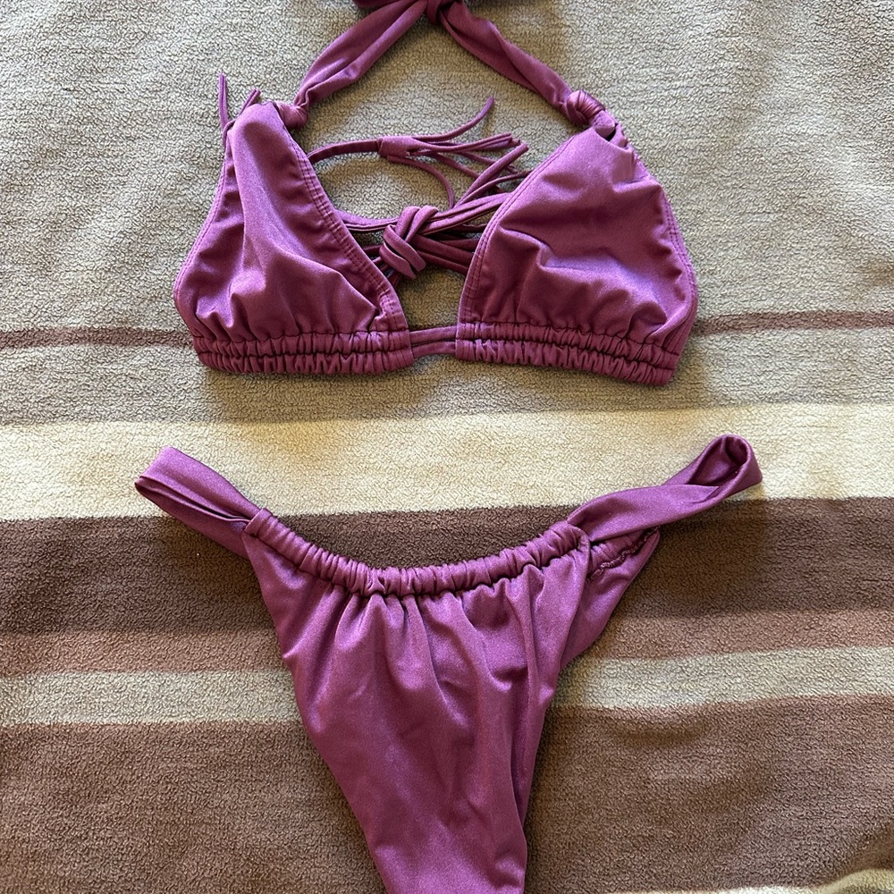 Purple Bikini Set